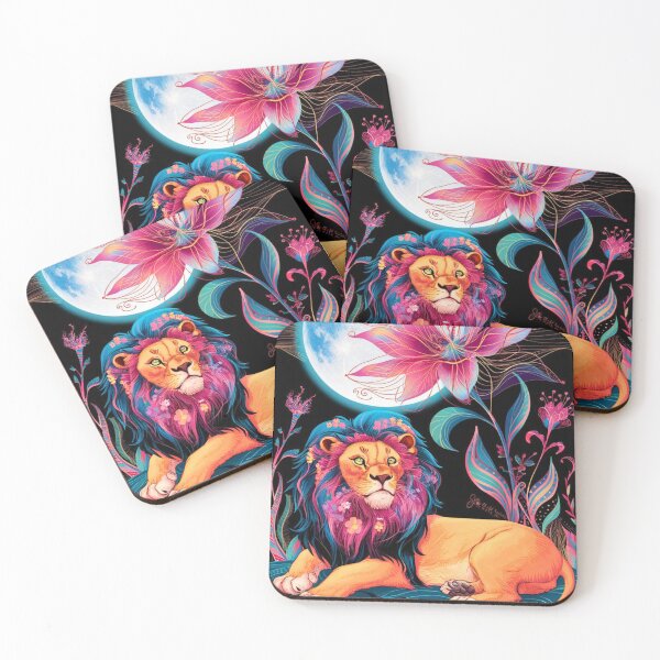 Item preview, Leo Astrology. Moon in Leo, Zodiac sign, Leo symbol designed and sold by ZodiacWonders.