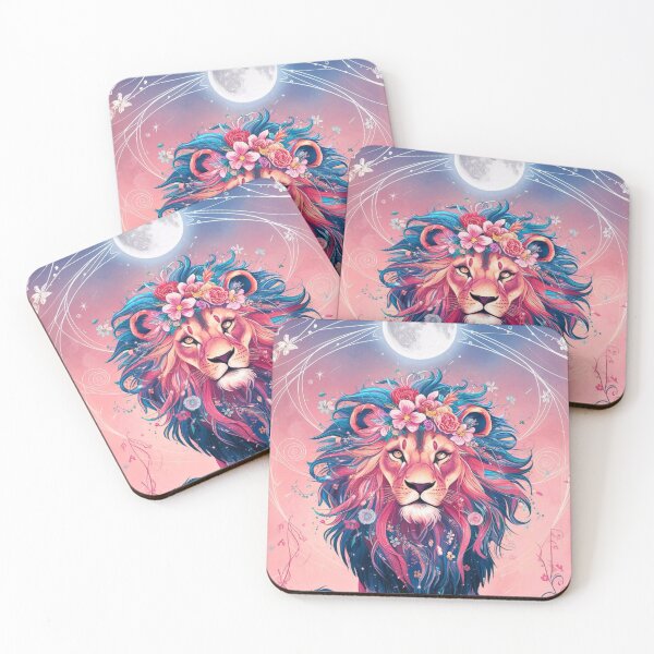 Item preview, Leo Astrology. Moon in Leo, Zodiac sign, Leo symbol designed and sold by ZodiacWonders.