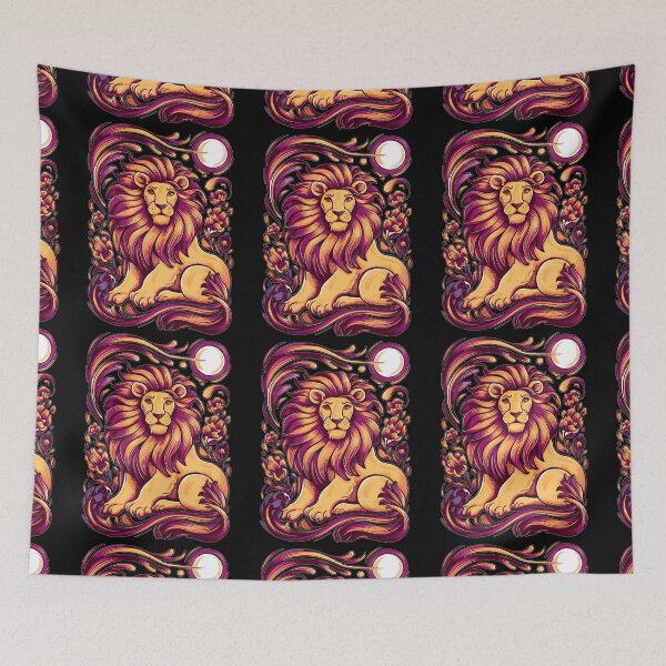 Item preview, Leo Astrology. Moon in Leo, Zodiac sign, Leo symbol designed and sold by ZodiacWonders.