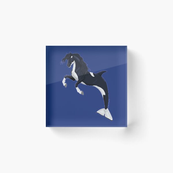 Item preview, Killer Whale Merhorse designed and sold by DappledMoon.