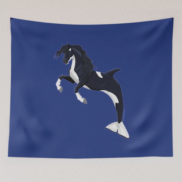 Item preview, Killer Whale Merhorse designed and sold by DappledMoon.
