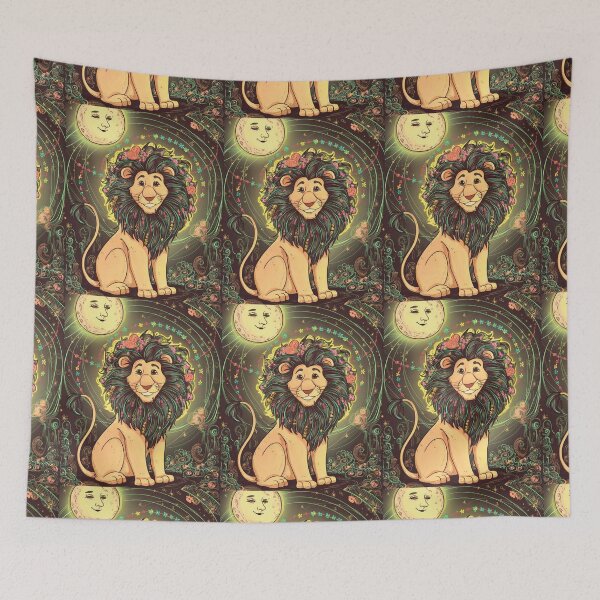 Item preview, Leo Astrology. Moon in Leo, Zodiac sign, Leo symbol designed and sold by ZodiacWonders.