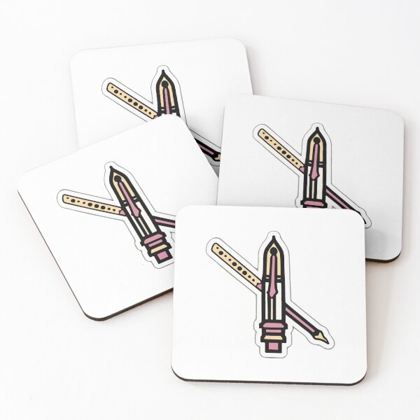 Item preview, Elegant Fountain Pen Meets Pixel Art for Web Designers designed and sold by NiftyWrx.