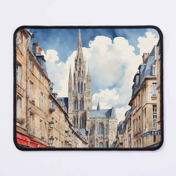 Item preview, Rouen France Vintage Travel Tourism  designed and sold by TravelersGems.