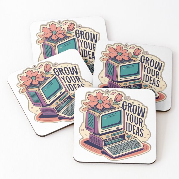 Item preview, Vintage Computer Bloom - Grow Your Ideas designed and sold by NiftyWrx.