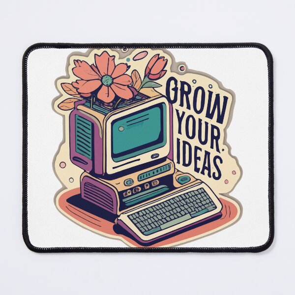 Item preview, Vintage Computer Bloom - Grow Your Ideas designed and sold by NiftyWrx.