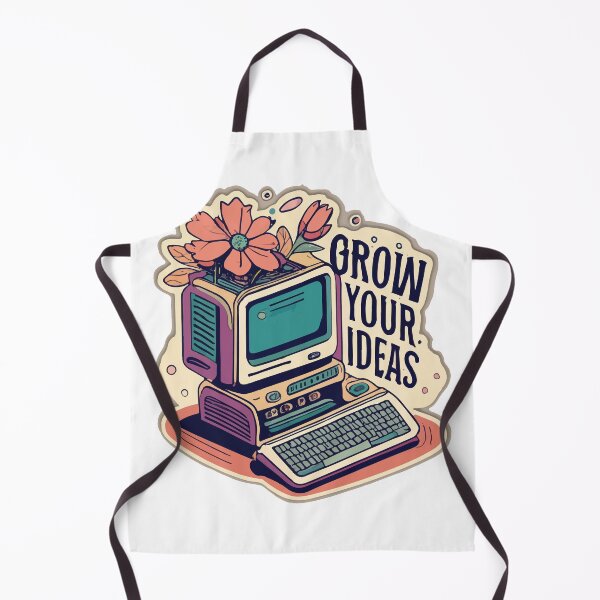 Item preview, Vintage Computer Bloom - Grow Your Ideas designed and sold by NiftyWrx.