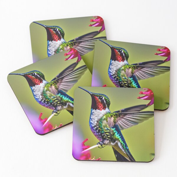 Item preview, Male Ruby Throated Hummingbird designed and sold by Hall-O-Gram.