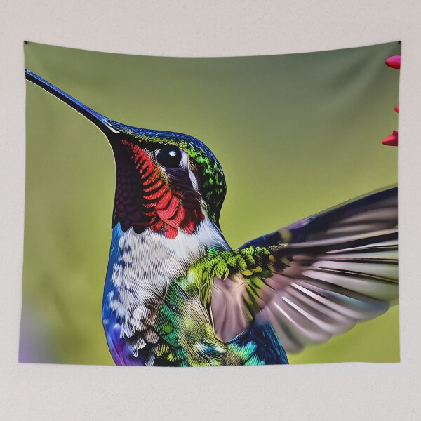 Item preview, Male Ruby Throated Hummingbird designed and sold by Hall-O-Gram.
