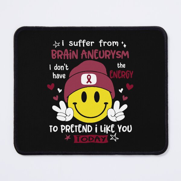 Item preview, I suffer from Brain Aneurysm i do not have the ENERGY to pretend i like you TODAY designed and sold by KatMercerr.