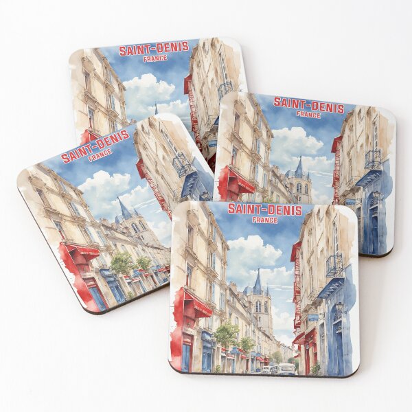 Item preview, Saint Denis France Vintage Travel Tourism  designed and sold by TravelersGems.