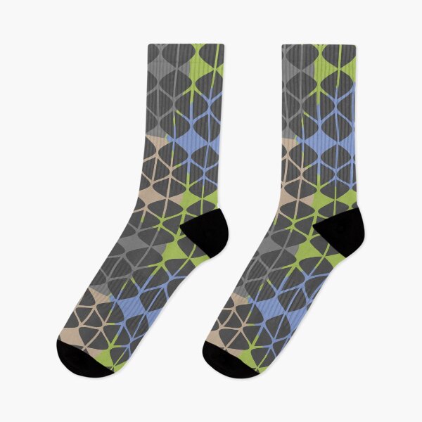 Item preview, Patterns similar to leaves in green, grey, blue, brown. designed and sold by wonghong.