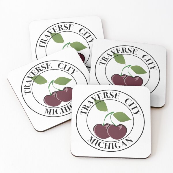Item preview, Traverse City, Michigan - Cherries designed and sold by SwiftSlothMedia.