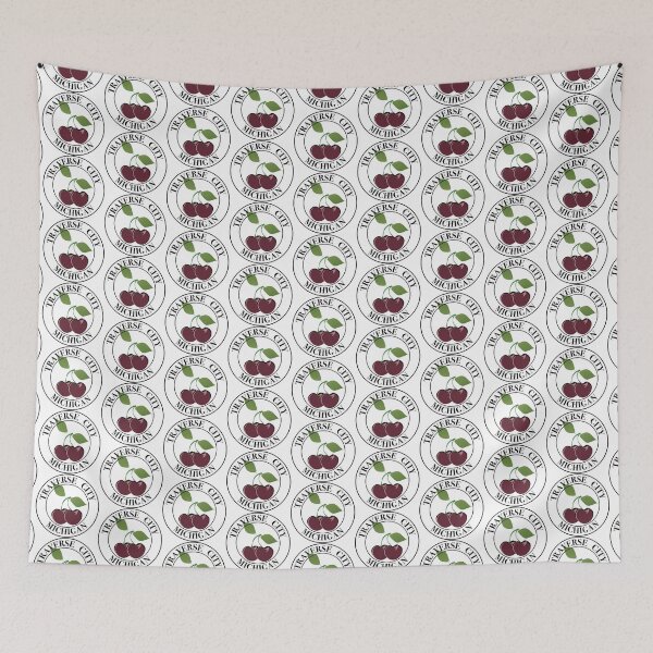 Item preview, Traverse City, Michigan - Cherries designed and sold by SwiftSlothMedia.