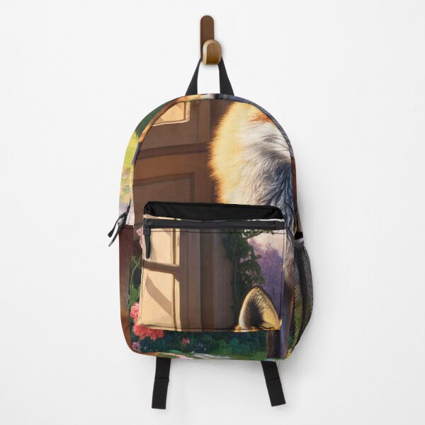 Item preview, Fox Portrait. Spring fox, floral fox, vintage fox, fox painting, Johannes Vermeer style designed and sold by FoxVibes.
