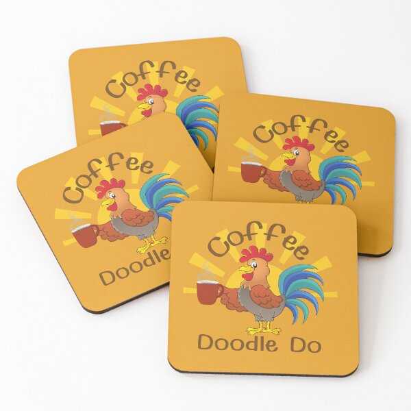 Item preview, Coffee Doddle Do Funny Rooster designed and sold by Lispe-Designs.