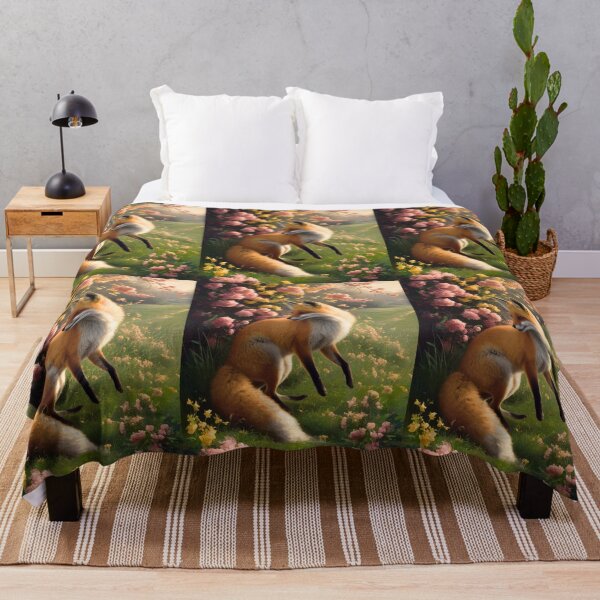 Artikelvorschau, Fuchs-Portrait. Frühlingsfuchs, Blumenfuchs, Vintage-Fuchs, Fuchs-Gemälde, Johannes Vermeer-Stil entworfen und verkauft von FoxVibes.