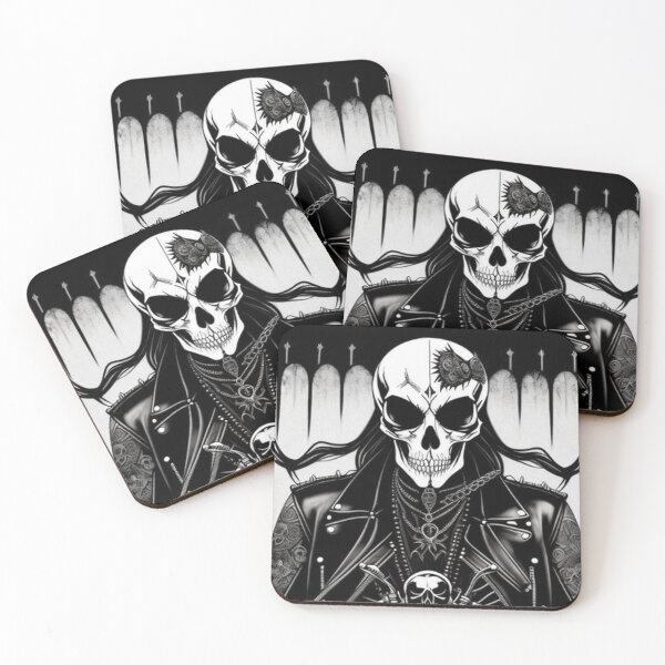 Item preview, Vintage Grunge Skull Biker Graffiti  designed and sold by TheDarkWardrobe.