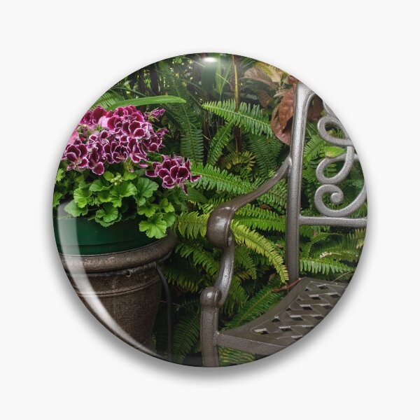 Item preview, Park Bench Surrounded by Lush Greenery, Toronto designed and sold by jrtwynam.