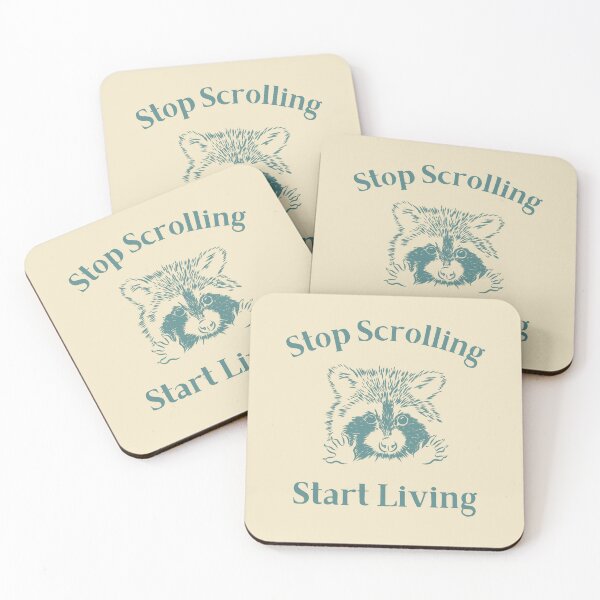 Item preview, Stop Scrolling Start Living designed and sold by JimmieZ.