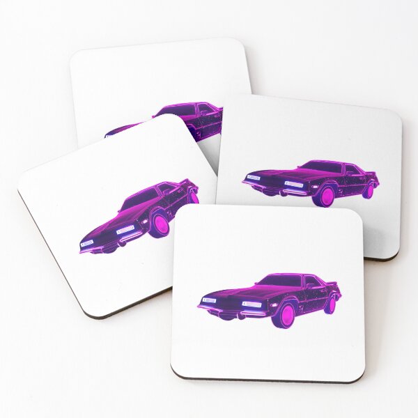 Item preview, Neon Retro Car | Futuristic 80s Style | Vibrant Automotive Art designed and sold by Epic--Art.