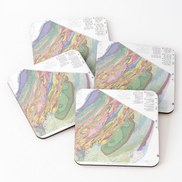 Item preview, new jersey geological map designed and sold by Graphee.