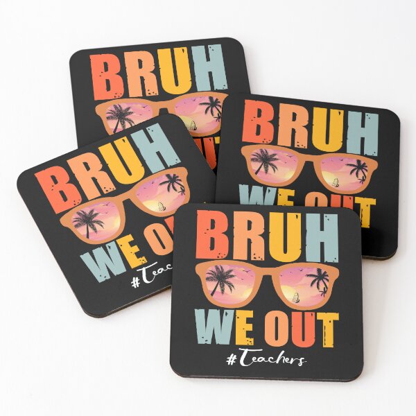 Item preview, Funny Summer Break Vintage Bruh We Out Teachers Happy Last Day Of School Gifts designed and sold by Soul-Inspirer.