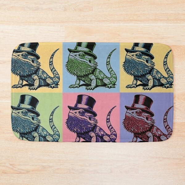 Item preview, Bearded Dragon Pop Art  designed and sold by HausKatz.