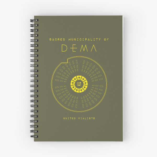 Item preview, Sacred Municipality of DEMA Map (Trench) designed and sold by BanditoThreads.