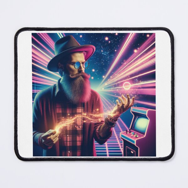 Item preview, hipster gamer, video gamer designed and sold by RetroThreadedTs.