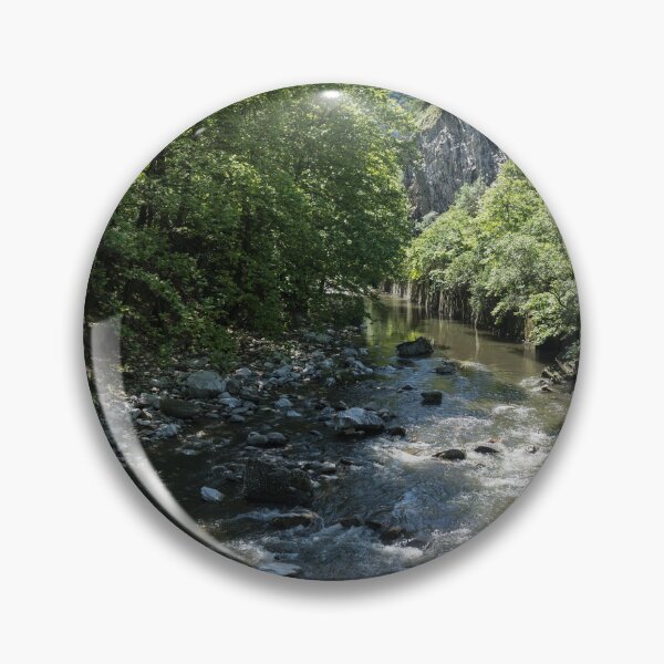 Item preview, Mountain River on a Sunny Summer Day designed and sold by Georgia Mizuleva.