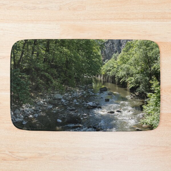 Item preview, Mountain River on a Sunny Summer Day designed and sold by Georgia Mizuleva.