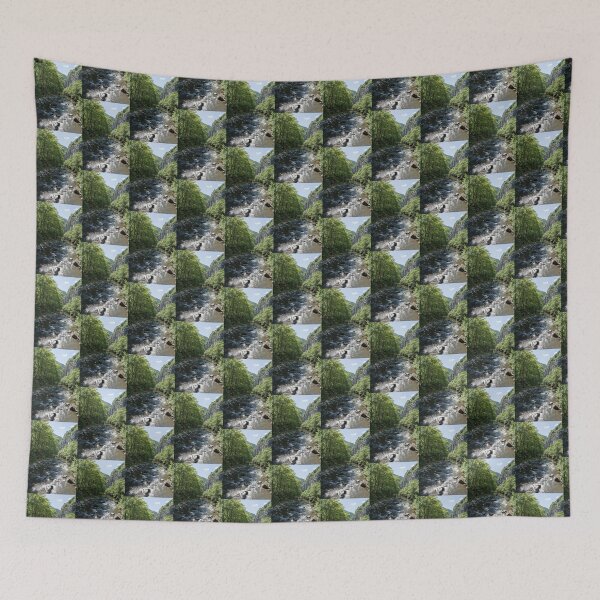 Item preview, Mountain River on a Sunny Summer Day designed and sold by Georgia Mizuleva.