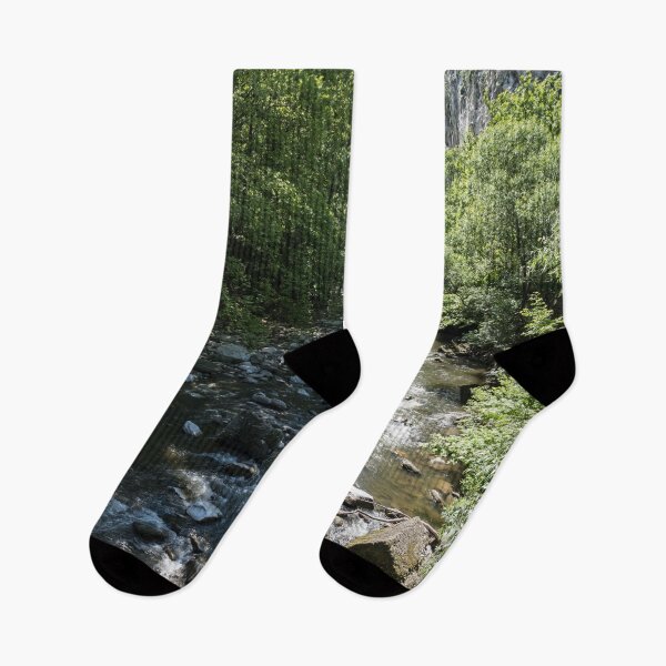 Item preview, Mountain River on a Sunny Summer Day designed and sold by Georgia Mizuleva.