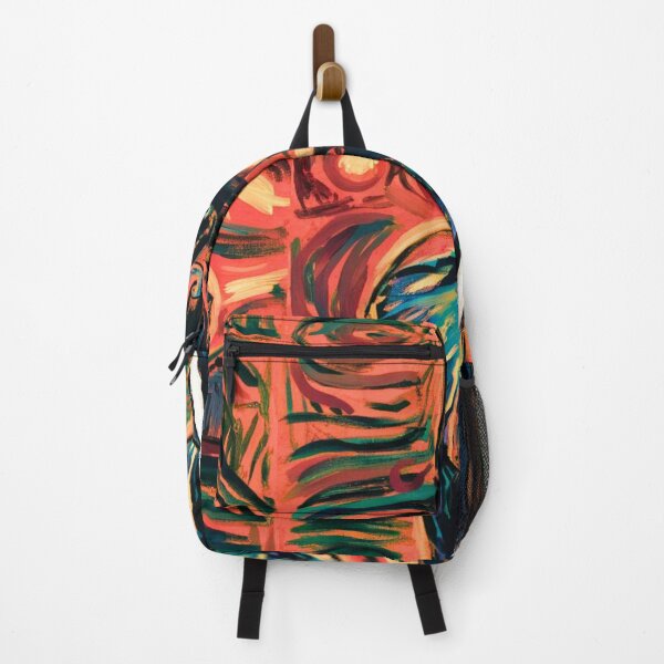 Item preview, Elephant Portrait. Elephant painting, elephant drawing, vintage elephant, Edvard Munch style designed and sold by ElephantVibes.