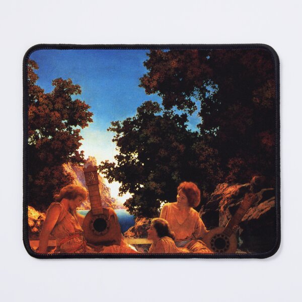 Item preview, Maxfield Parrish - Interlude (The Lute Players) designed and sold by forgottenbeauty.