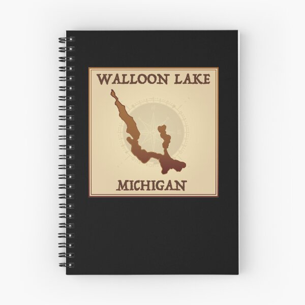 Item preview, Walloon Lake, Michigan - Sepia designed and sold by SwiftSlothMedia.