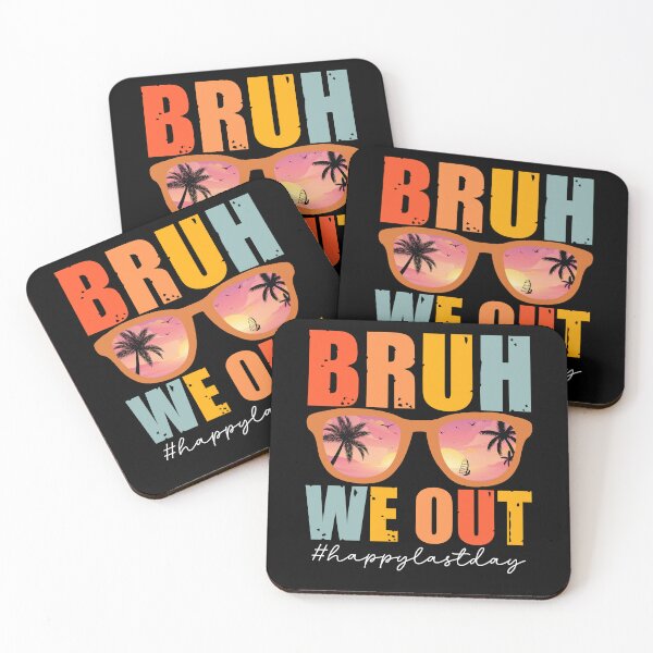 Item preview, Vintage Bruh We Out Happy Last Day Of School, Teacher Appreciation Day, Summer Beach Break designed and sold by Soul-Inspirer.