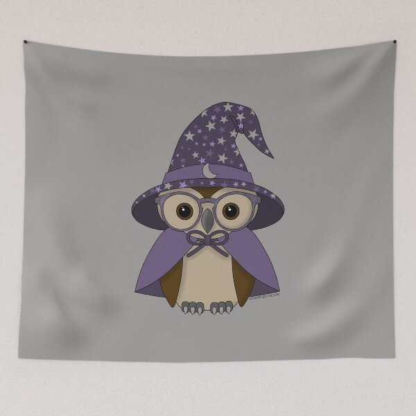 Item preview, Witchy Owl designed and sold by DappledMoon.