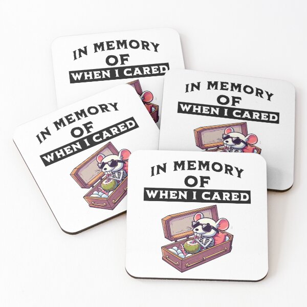 Item preview, in memory of when i cared Rat designed and sold by LemuellTrends.