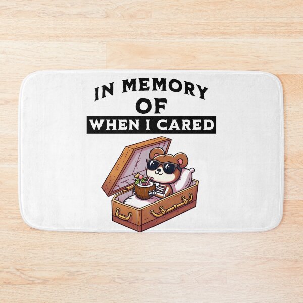 Item preview, in memory of when i cared Bear designed and sold by LemuellTrends.