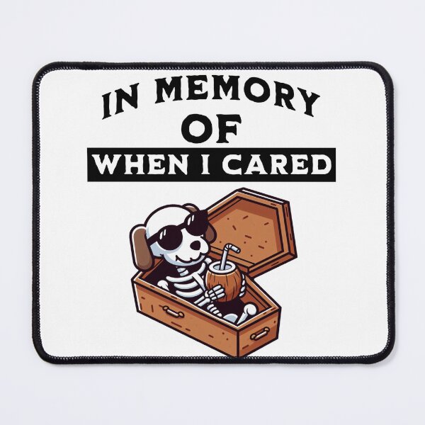 Item preview, in memory of when i cared Dog designed and sold by LemuellTrends.