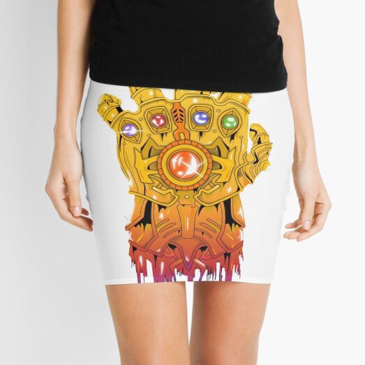 Avengers - Thanos Gauntlet Mini Skirt