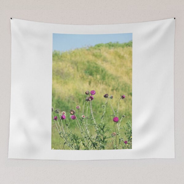 Item preview, burdock flowers with bees spring season designed and sold by goceris.
