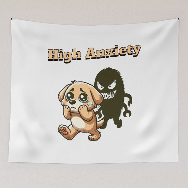 Item preview, high anxiety Dog designed and sold by LemuellTrends.