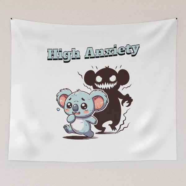 Item preview, high anxiety Koala designed and sold by LemuellTrends.