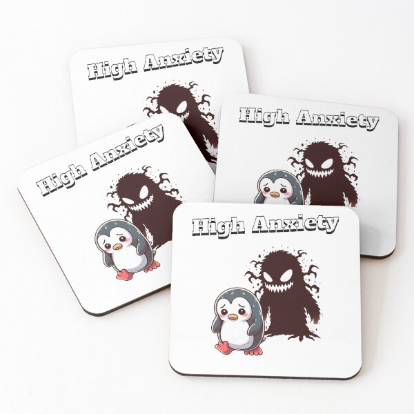 Item preview, high anxiety Penguin designed and sold by LemuellTrends.