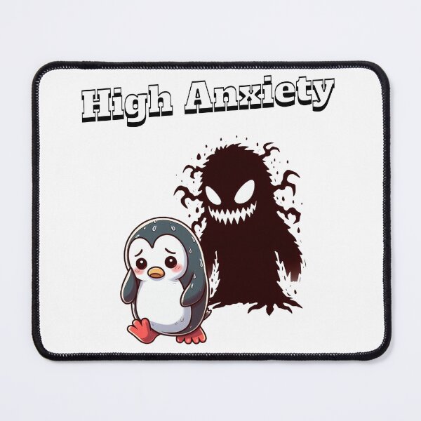 Item preview, high anxiety Penguin designed and sold by LemuellTrends.