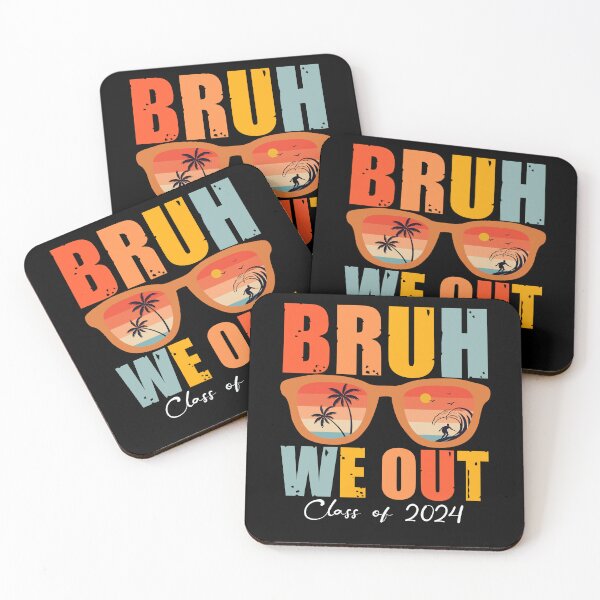 Item preview, Funny Break Summer Bruh We Out Teacher Class of 2024 Gifts, Words of Gratitude for Teachers designed and sold by Soul-Inspirer.