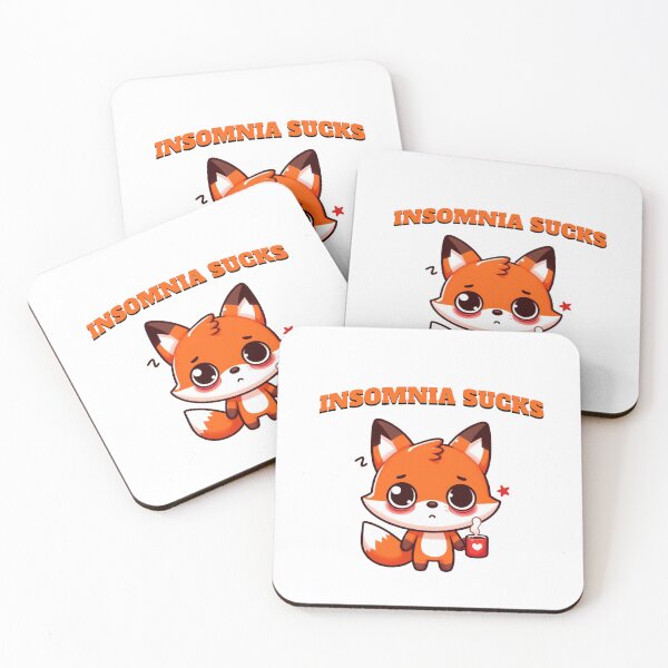 Item preview, Insomnia Fox designed and sold by LemuellTrends.